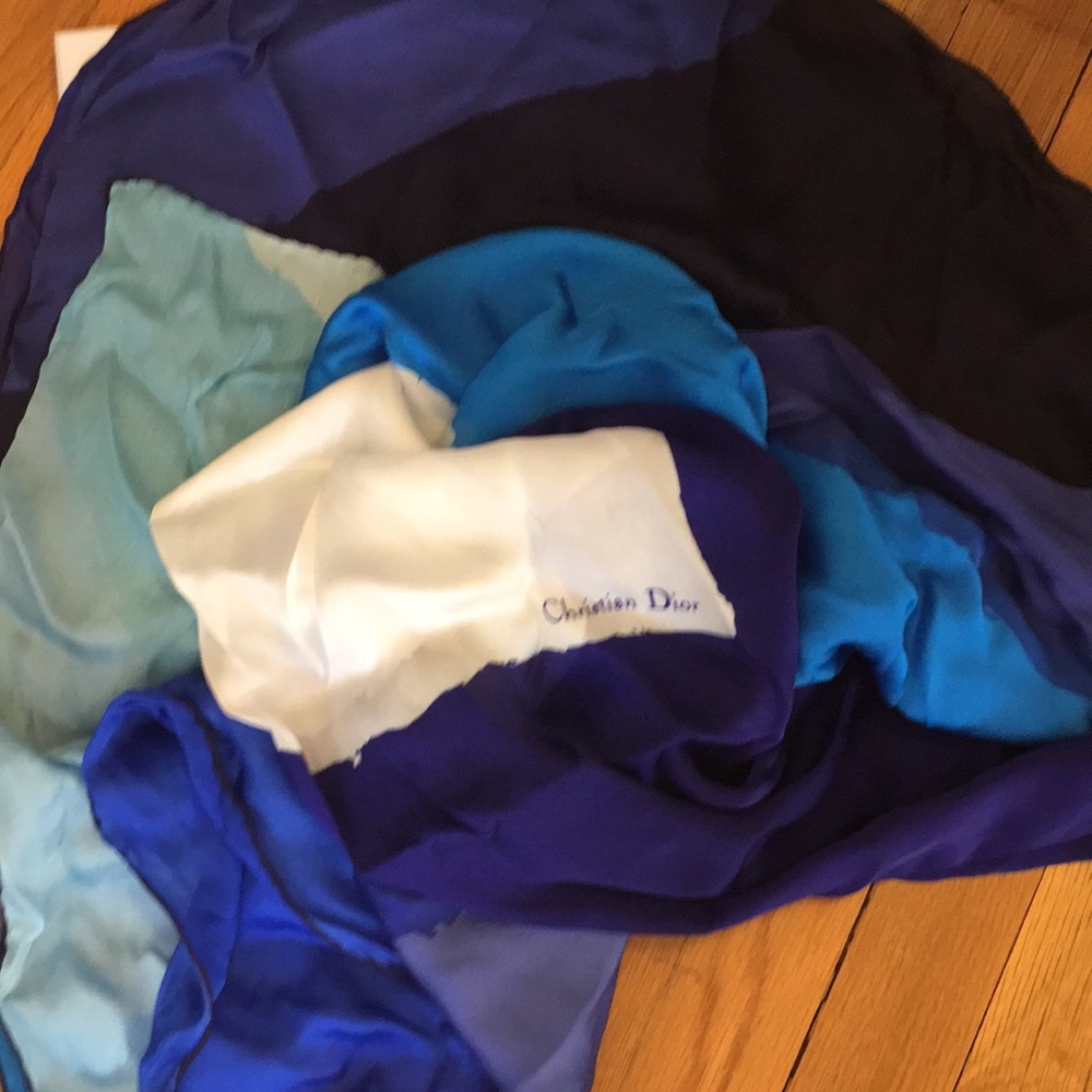 Silk Dior scarf